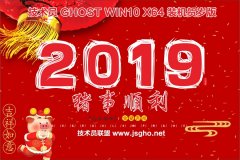 技術(shù)員 Ghost Win10 x64 賀歲裝機(jī)版201901