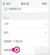 印象筆記怎么撤銷誤刪文件