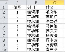 Excel自動(dòng)編號(hào)教程