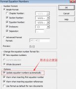MathType公式編號更新緩慢問題怎么解決