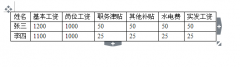 word如何快速制作工資條