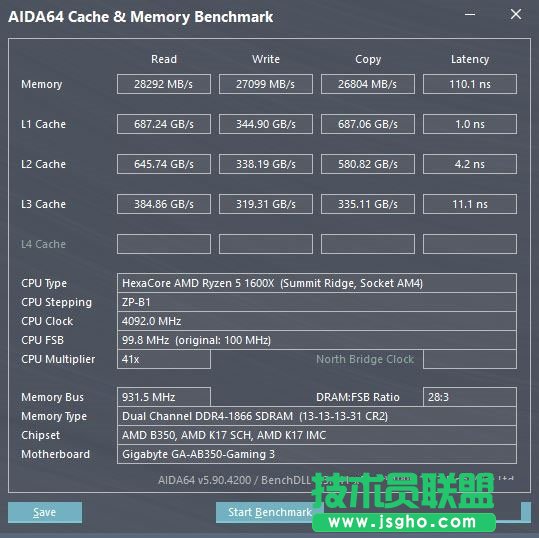 AMD Ryzen5電腦插四根內存實測 超頻給力