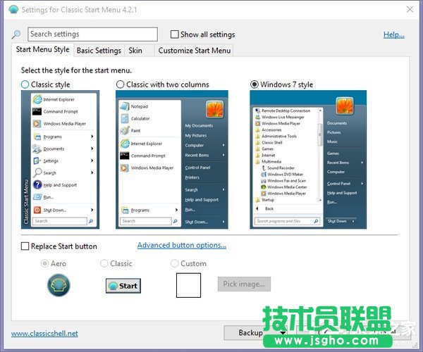 Win10將開始菜單改成Win7樣式的操作方法