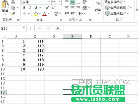 Exce如何只復(fù)制的可見單元格 三聯(lián)