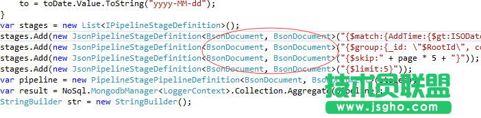 Mongodb在CSharp里如何實現Aggregate實例 三聯