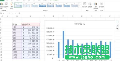 Excel2013中如何畫柱狀圖