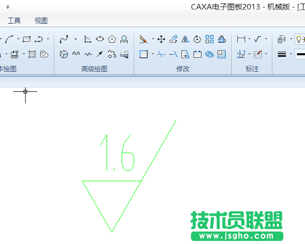 CAXA粗糙度怎么標(biāo)注