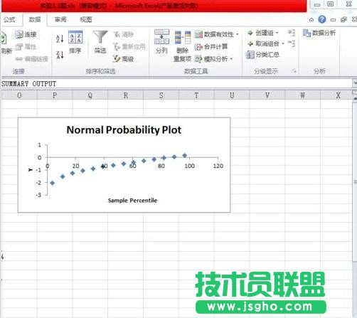 excel如何畫標準正態(tài)概率圖