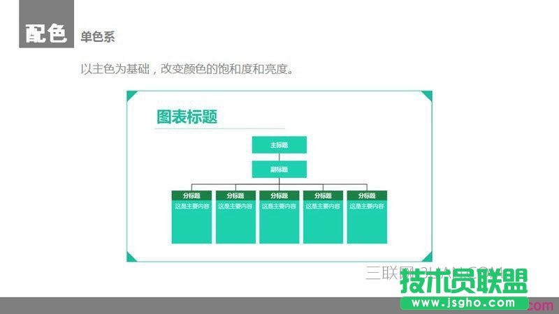 扁平化PPT設計制作教程2：顏色與色塊