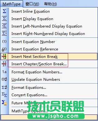 Mathtype如何批量修改公式編號(hào)   三聯(lián)