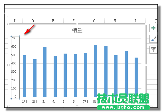 excel如何移動(dòng)坐標(biāo)軸