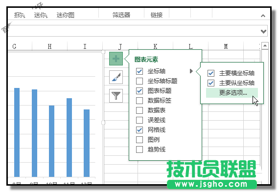 excel如何移動(dòng)坐標(biāo)軸