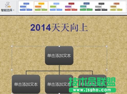 wps ppt中組織結(jié)構(gòu)圖制作方法