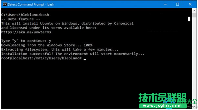 Win10系統(tǒng)如何開啟Linux Bash命令行？   三聯(lián)