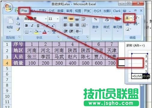 excel自動(dòng)求和設(shè)置，excel表格自動(dòng)求和在哪