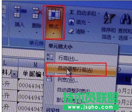 excel表格行高自動調(diào)整的方法