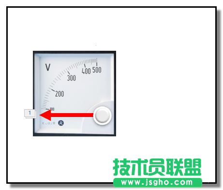 PPT如何制作擺動(dòng)的電壓表指針動(dòng)畫(huà)