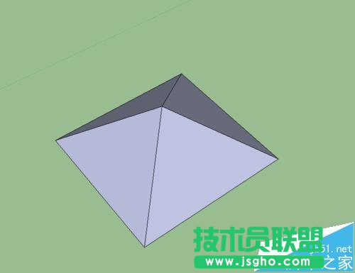 sketchup怎么繪制曲面屋頂?