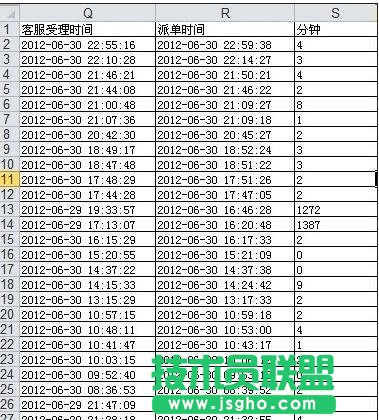 excel如何計算時間間隔