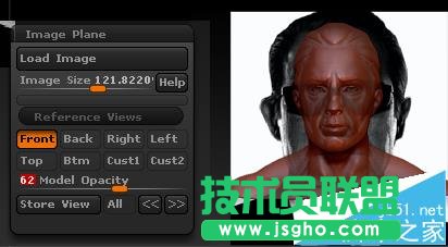 ZBrush背景圖不能縮放怎么使用參考圖設(shè)置大小?