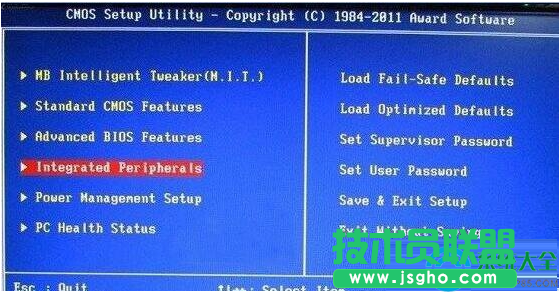 win7電腦開(kāi)機(jī)按Delete鍵無(wú)法進(jìn)入BIOS界面   三聯(lián)