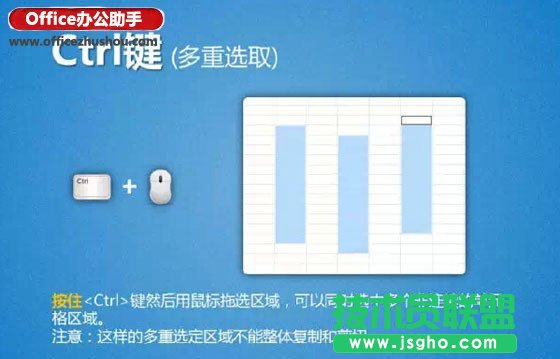 選取單元格區(qū)域的13種方法