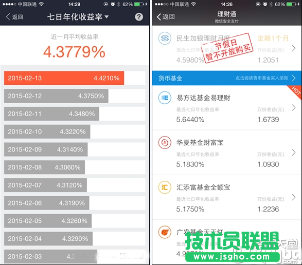 余額寶和理財通選哪個？春節(jié)期間存哪個更劃算？  三聯(lián)