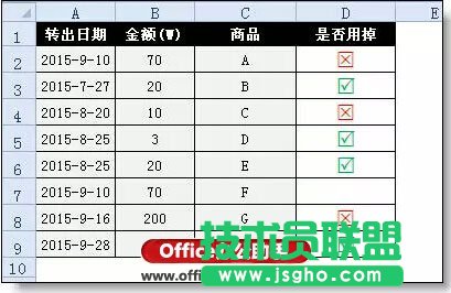 在excel可以這樣輸入方框內(nèi)打勾