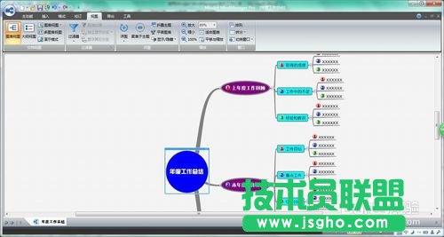 教你使用MindManager的演示模式進行工作匯報的教程