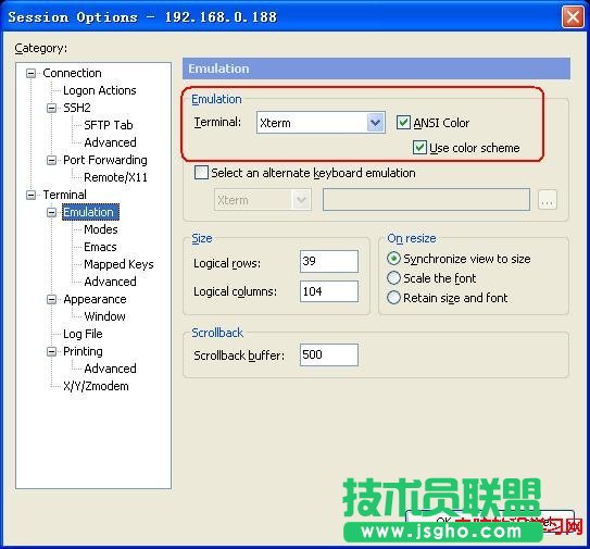 解決SecureCRT中文亂碼  三聯(lián)