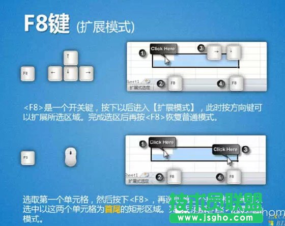 13種選取單元格區(qū)域的方法