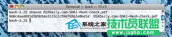 Mac OS X如何校驗(yàn)文件的SHA1值以解決文件缺失問題  三聯(lián)