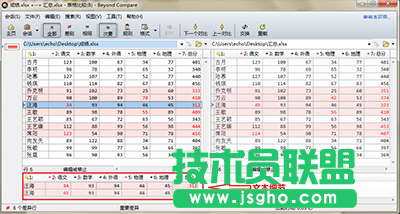 Beyond Compare隱藏和顯示文本細(xì)節(jié)方法  三聯(lián)