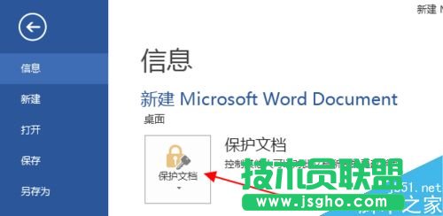 word2013文檔怎么加密?