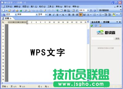 WPS Office 2007五大最受歡迎技巧