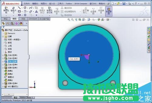 SolidWorks標(biāo)準(zhǔn)視圖怎么做?