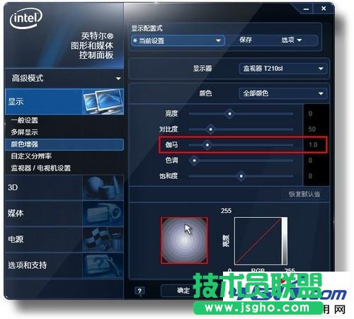 顯示器伽瑪值是什么 三聯(lián)