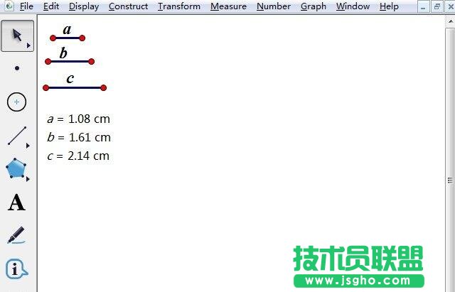 幾何畫(huà)板,幾何畫(huà)板畫(huà)相切的圓,幾何畫(huà)板教程