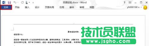 word2013如何刪除打開word提示要輸入密碼