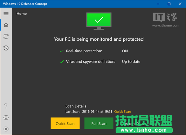 Win10 RS2版Windows Defender概念“應(yīng)用”下載安裝教程