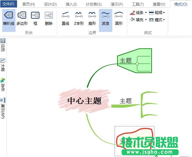 MindMapper,主題劃定邊界,主題怎么劃定邊界