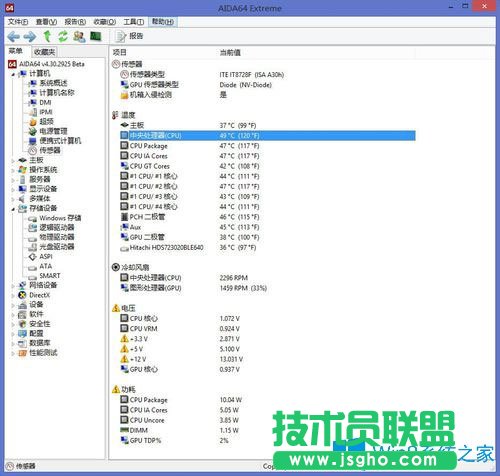 Win8系統(tǒng)如何查看CPU溫度？Win8系統(tǒng)查看CPU溫度的方法