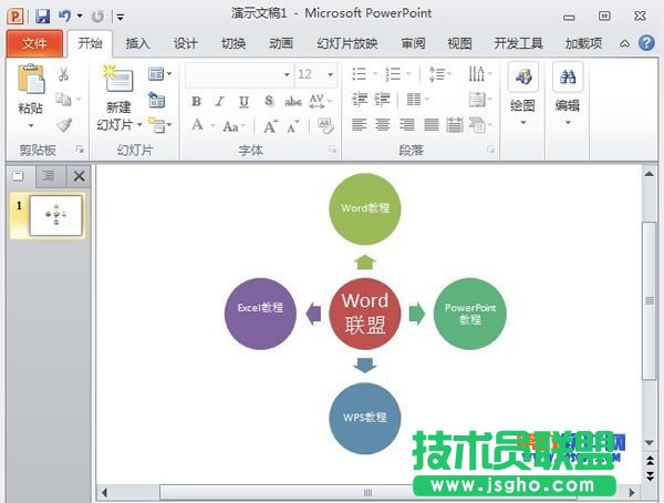 PowerPoint怎么將文本轉(zhuǎn)換為SmartArt圖形