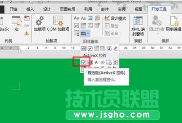 word2013如何在方框里打鉤