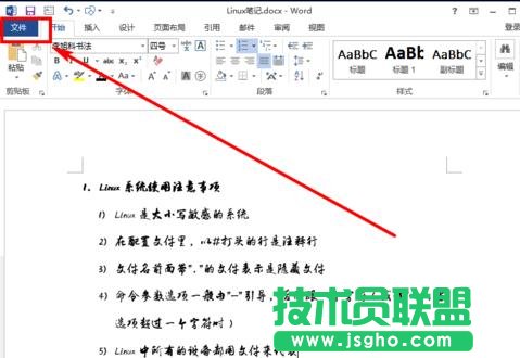 word2013如何進(jìn)行內(nèi)嵌字體