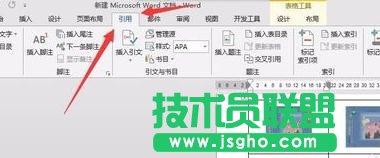 word2013中怎么制作圖注