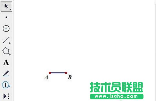 繪制線段AB