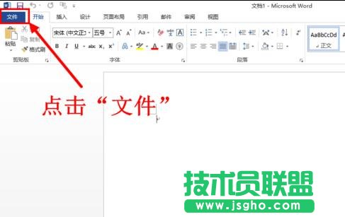 word2013中怎樣取消模板顯示