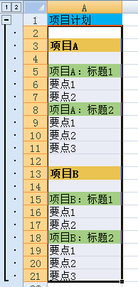 Excel數(shù)據(jù)怎么制作多級(jí)分組顯示的圖表?