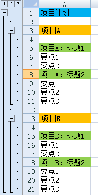 Excel數(shù)據(jù)怎么制作多級(jí)分組顯示的圖表?
